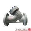 Class600 Carbon Steel A216 WCB Flange RF Type Y-Strainer