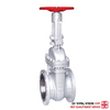 150LB Stainess Steel CF8 Flange RF Industrial Gate Valve