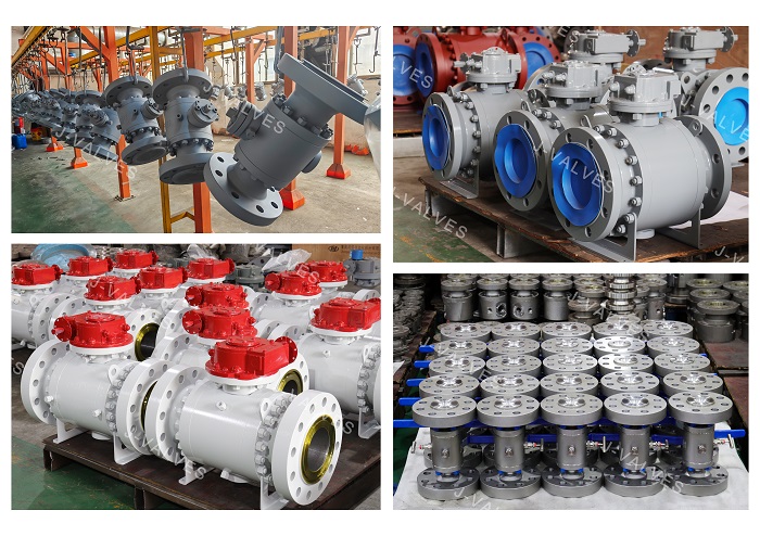 Trunnion Ball Valve for Factory Workshop Trunnion Ball Valve for Factory Workshop