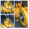 DIN EN GB Cast Steel/SSS/CS 3PC Flange Trunnion Mounted Ball Valve