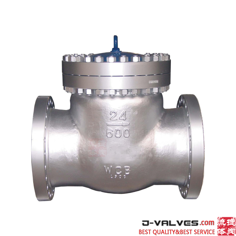 24inch 600lb carbon steel WCB Flange Swing check valve