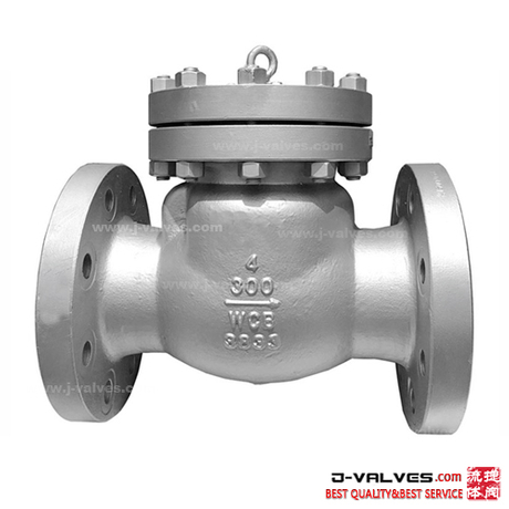 4inch 300lb Carbon Steel WCB Flange Swing Check Valve from China