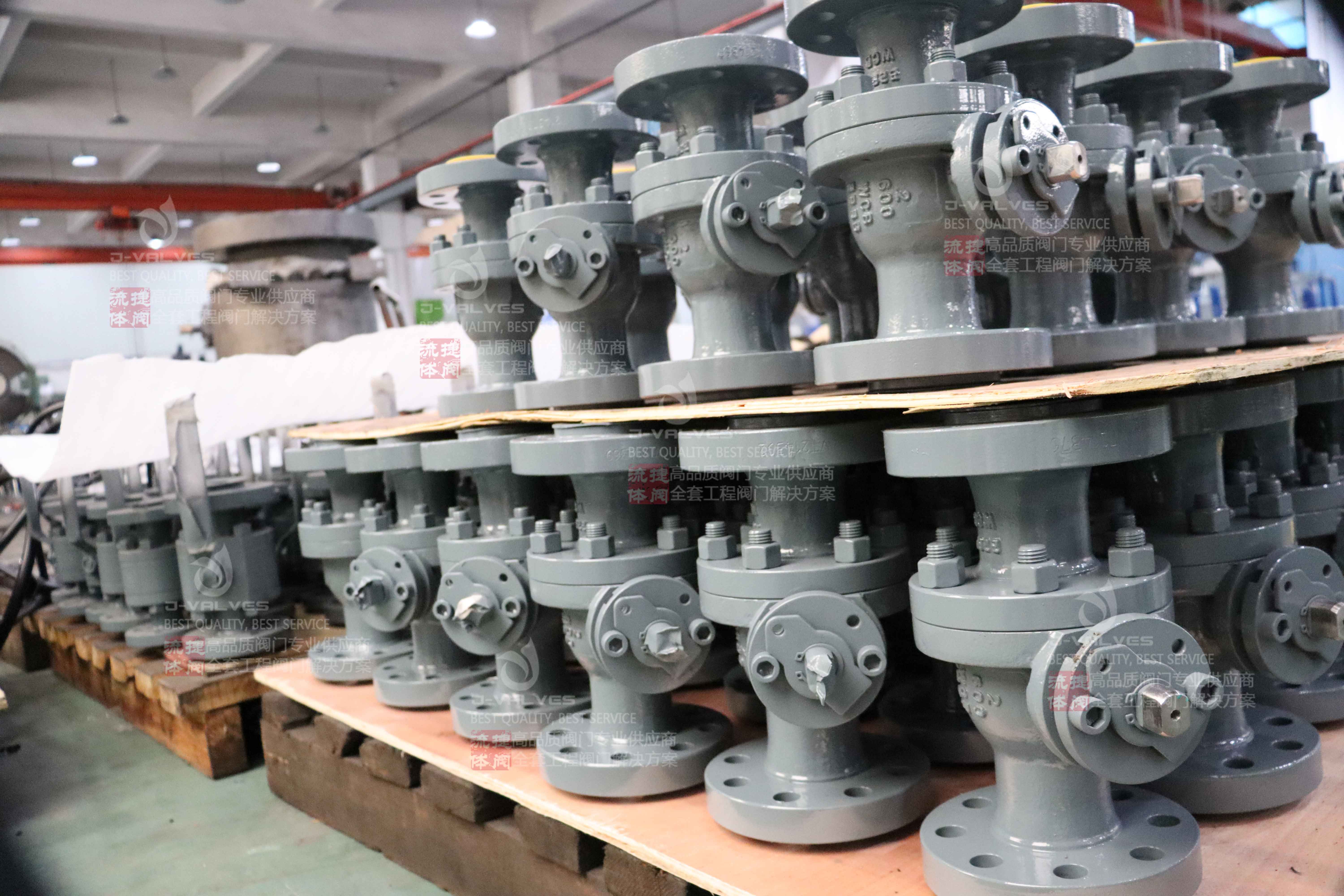 forged-steel-and-cast-steel-floating-ball-valve-flange-type-handle-operation-600#