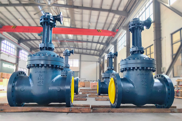 High temperature gate valve