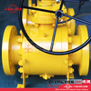 High-performance Industrial Valves J-Valves High Pressure Forged Steel Worm Gear Operated Trunnion Flange Ball Valves