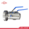 3/4"x1/2"x1/2" 1500LB F316 Stainless Steel DBB Ball Valve Double Isolation Design