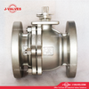 J-Valves China High Precision 2PC Floating Ball Valve Flange End 150lb Full Port with ISO 5211 Platform