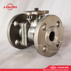 J-Valves China High Precision 2PC Floating Ball Valve Flange End 150lb Full Port with ISO 5211 Platform