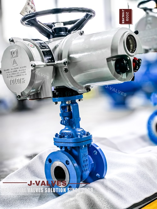 Electric Actuated Flanged Gate Valve (17)