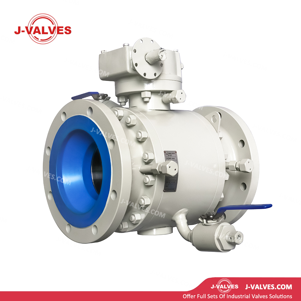 8"x6" 150LB A105 3PC Trunnion Ball Valve Double Bleed Needle Valves DBB Function Ball Valve