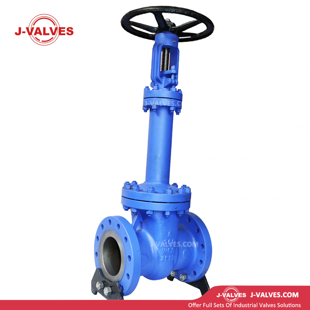 J-Valves China DIN 6′′ 300# Carbon Steel Bellows Seal Cryogenic Gate Valve