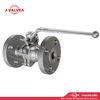 Quality Industrial Valve Product Made in China J-Valves Two Piece High Pressure DN25 CU5MCUC Flange End Nickel Alloy Ball Valve For Nuclear Power