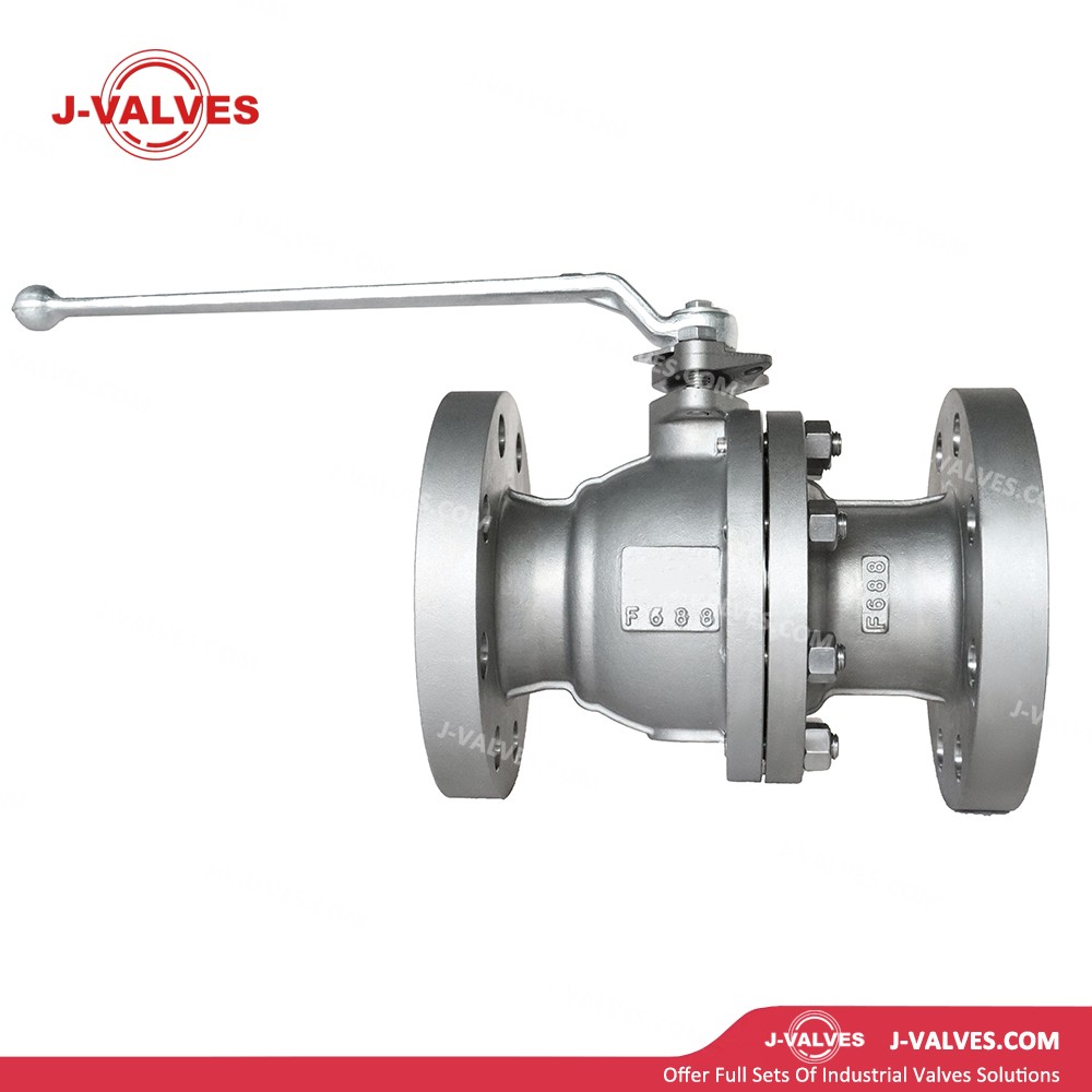 Quality Industrial Valve Product Made in China J-Valves Two Piece High Pressure DN80 CU5MCUC Flange End Nickel Alloy Ball Valve For Nuclear Power