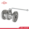 Quality Industrial Valve Product Made in China J-Valves Two Piece High Pressure DN50 CU5MCUC Flange End Nickel Alloy Ball Valve For Nuclear Power