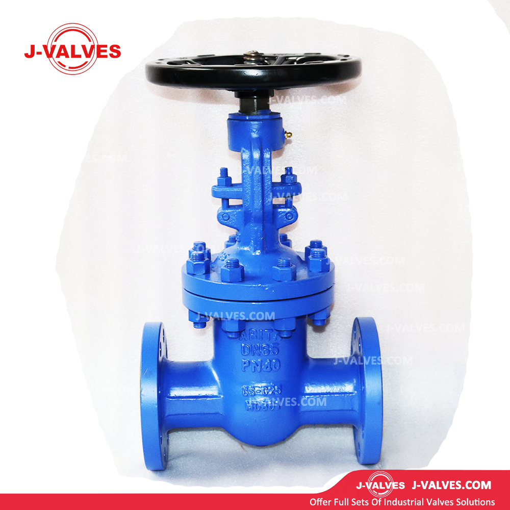 J-Valves China DIN DN100 SS304/316 Carbon Stainless Steel Price Flange Manual Gate Valve