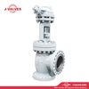 12"600LB LCC Low Temperature Right Angle Globe Valve