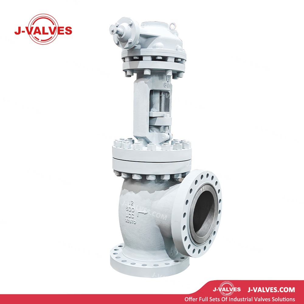 12"600LB LCC Low Temperature Right Angle Globe Valve