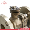 Quality Industrial Valve Product Made in China J-Valves Aluminum Nickel Bronze C95500 2PC 2′′ Reduce Bore Flanged Floating Ball Valve