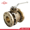 Quality Industrial Valve Product Made in China J-Valves Aluminum Nickel Bronze C95500 2PC 4′′ Flanged Floating Ball Valve
