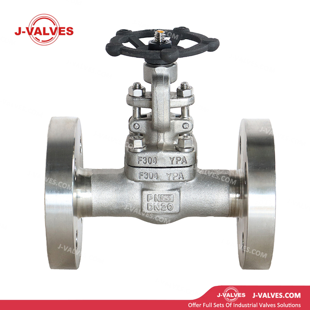 China-Made J-Valves PN63 Forged Stainless Steel F304 DN20 OS&Y Flange End Handwheel Operation Gate Valve
