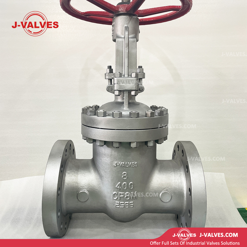 J-Valves Made in China Stainless Steel CF8m 400lb 8 Inch RF Flanged Ends Gate Valve