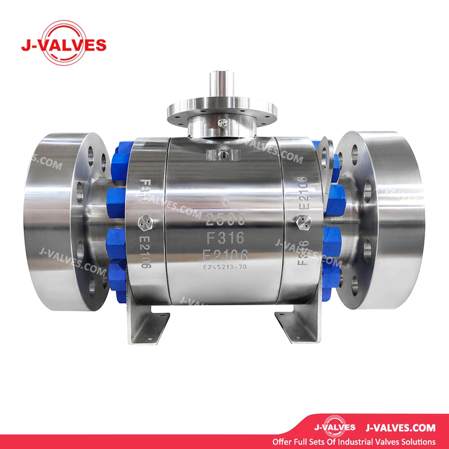 High-pressure Stainless Steel Trunnion-mounted Ball Valve