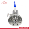 Quality Industrial Valve Product Made in China J-Valves 2*1/2′′ Flange&Thread Stainless Steel F316 600LB DBB Ball Valve