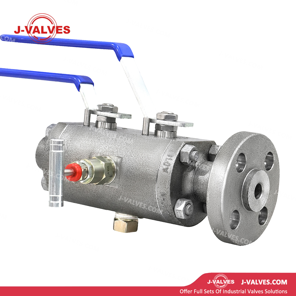 Quality Industrial Valve Product Made in China J-Valves 1/2′′ Flange&Thread Carbon Steel A105N DBB Ball Valve