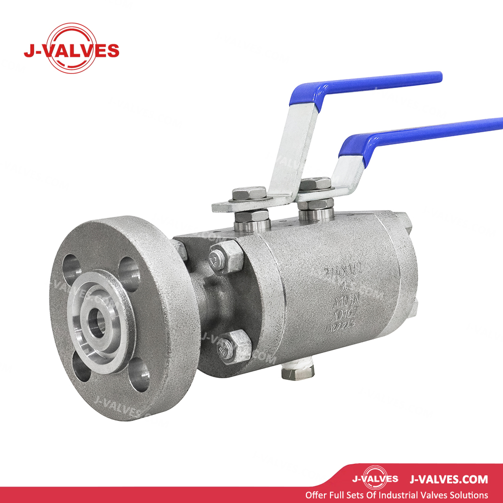 Quality Industrial Valve Product Made in China J-Valves 3/4′′*1/2′′ 900LB RTJ&Thread Carbon Steel DBB Ball Valve