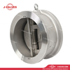 Quality Industrial Valve Product Made in China J-Valves Stainless Steel CF8m High Pressure Wafer Type Dual Double Plate Check Valve