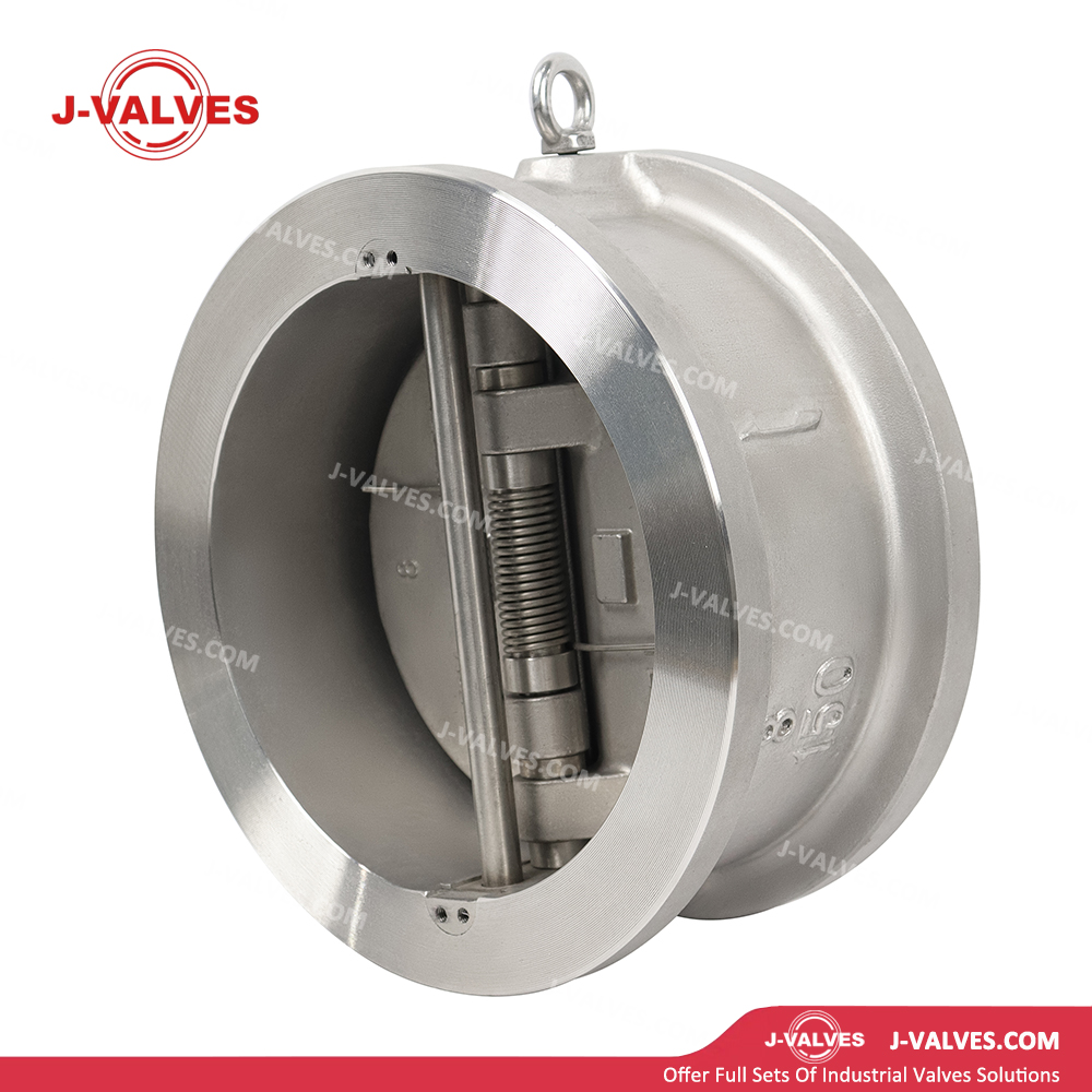 Quality Industrial Valve Product Made in China J-Valves Stainless Steel CF8m High Pressure Wafer Type Dual Double Plate Check Valve
