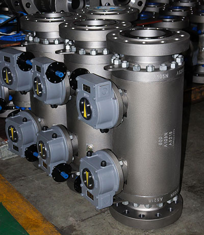 Stainless steel DBB ball valve