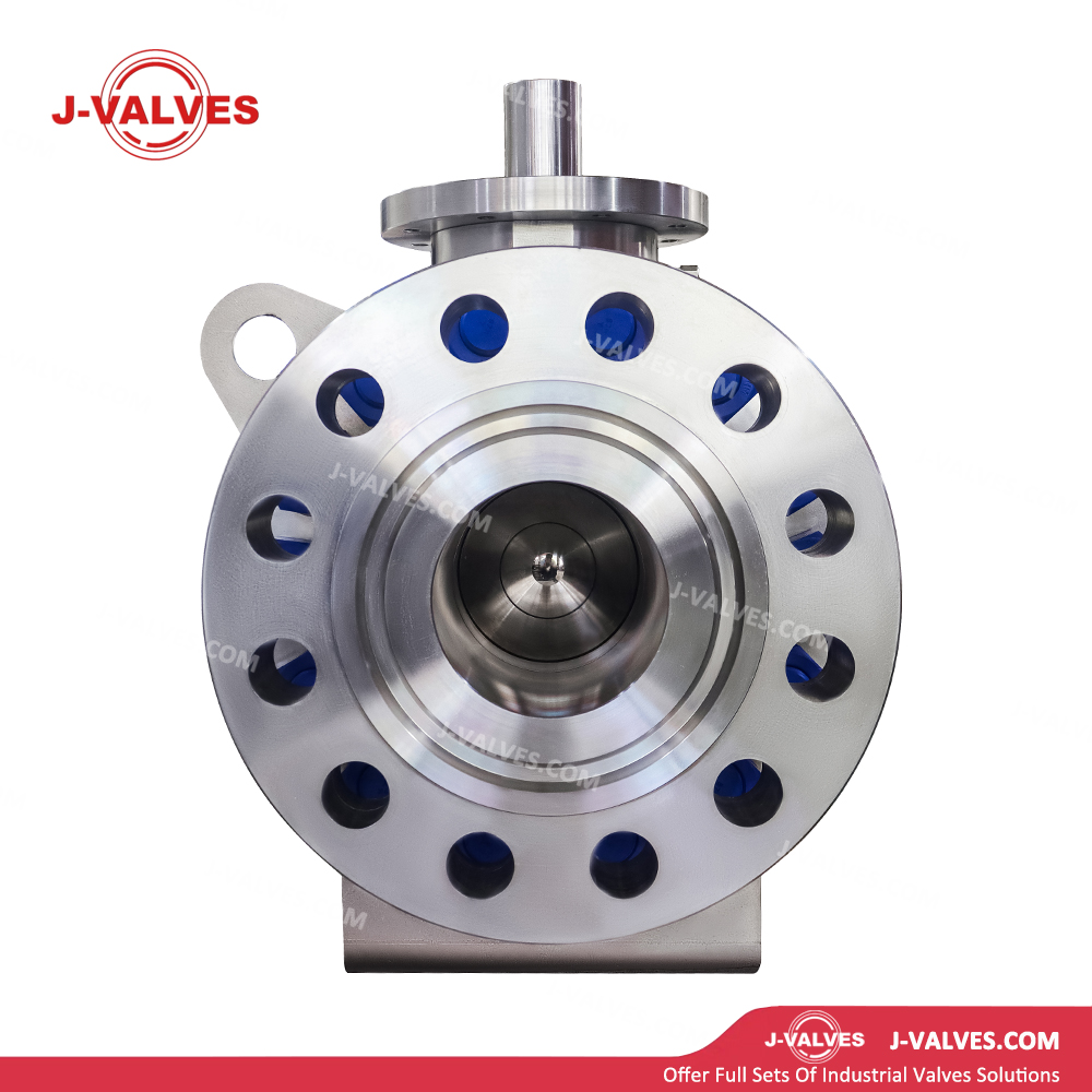 J-Valves Made in China ANSI Class 2500lb 8‘ ’ Stainless Steel F316/F304 Trunnion Mounted 3PC Flanged Ball Valve