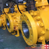 DIN EN GB Cast Steel/SSS/CS 3PC Flange Trunnion Mounted Ball Valve