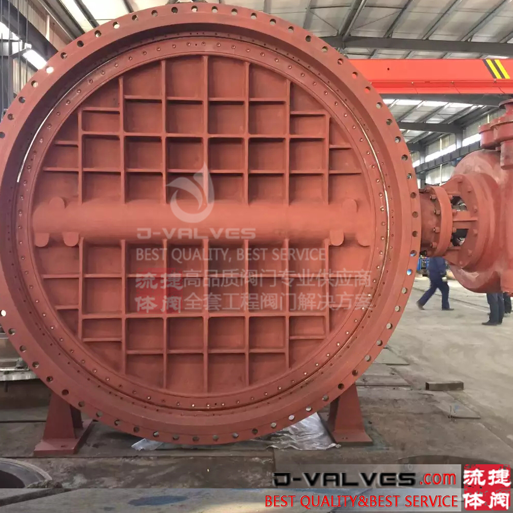 Triple eccentric flange Hard Seal butterfly valve