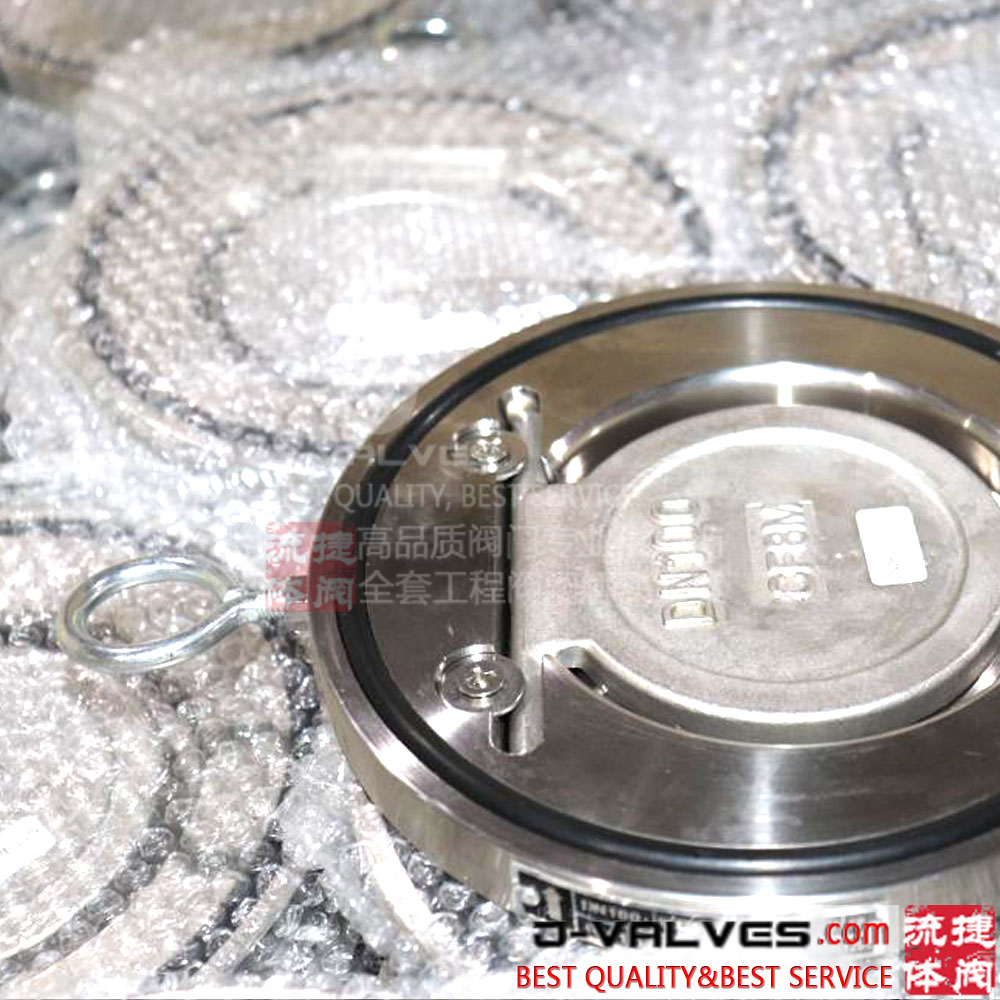PTFE Soft Sealed CF8M Stainless Steel DN65 Single Disc Swing Check Valve