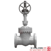 API600 12inch 600lb Carbon Steel WCB Flanged Gate Valve with Gear operation