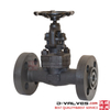 Class1500 High Pressure Integral Forged Steel A105 RTJ Flange Gate Valve