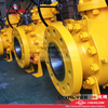 High-performance Industrial Valves J-Valves High Pressure Forged Steel Worm Gear Operated Trunnion Flange Ball Valves