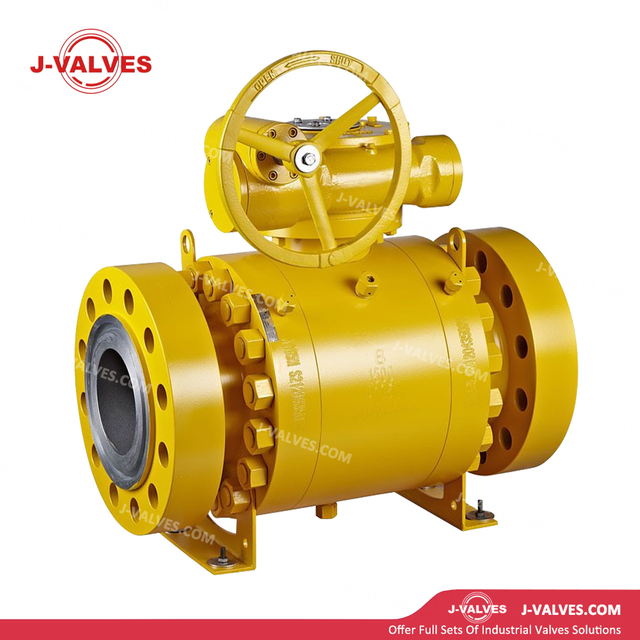 8 1500LB API Standard High Pressure Trunnion Ball Valve