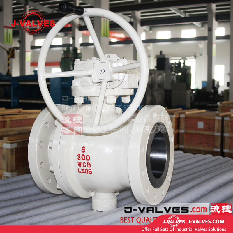 J-Valves China API6d 6‘ ’ 2PC Carbon/Cast/Stainless Steel Flange End Class Industrial Ball Valve