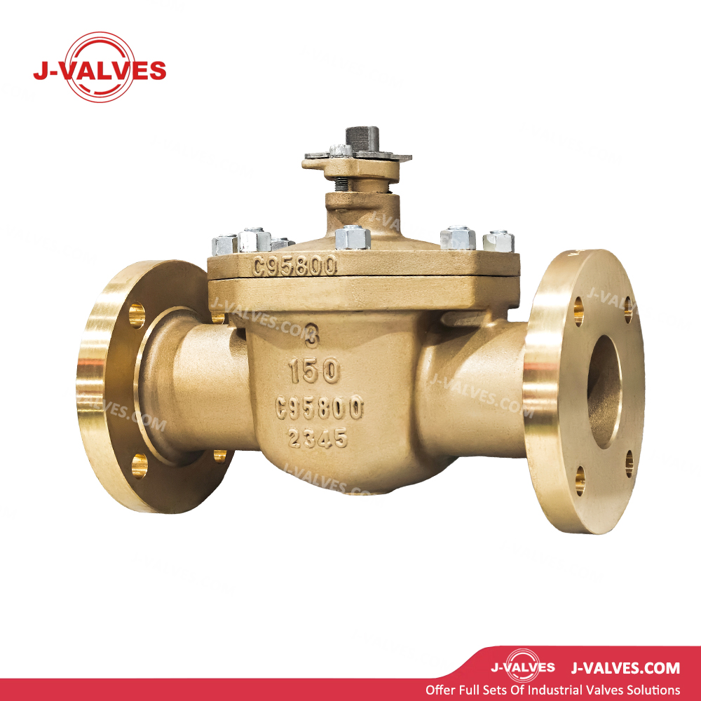 3" 150LB C95800 Top Entry Flanged Floating Ball Valve