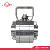 Quality Industrial Valve Product Made in China J-Valves 1000PSI Duplex Stainless Steel F51 Threaded End 3PC Ball Valve with Platform