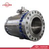 J-Valves China 600lb 12′′ Stainless Steel F316/F304 Trunnion Mounted 3PC Flange Ball Valve