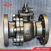 J-Valves Made in China ANSI Class Stainless Steel CF8/CF8m 2PC Flange End Manual Ball Valve