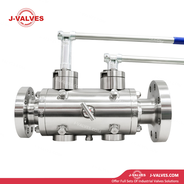 Quality Industrial Valve Product Made in China J-Valves 3*2′′ Flanged Stainless Steel F316 600LB DBB Double Block And Bleed Ball Valve