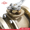 Quality Industrial Valve Product Made in China J-Valves Aluminum Nickel Bronze C95500 2PC 4′′ Flanged Floating Ball Valve