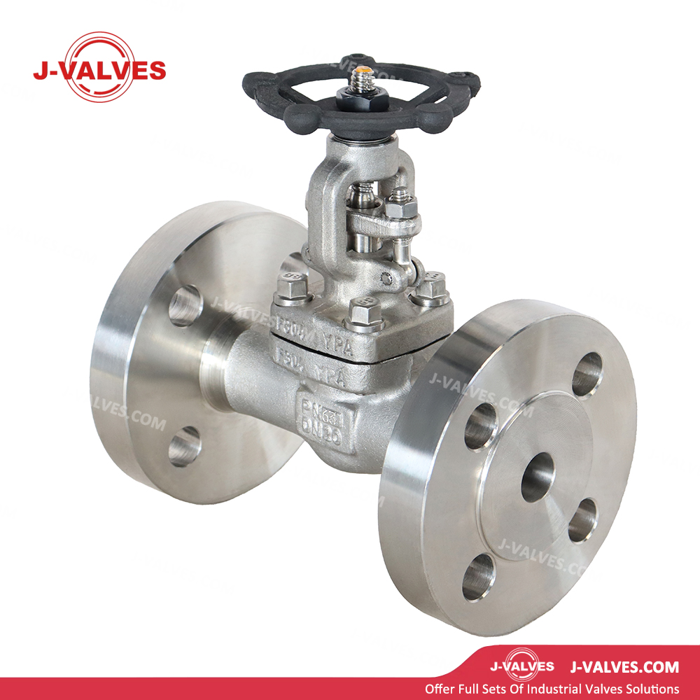 China-Made J-Valves PN63 Forged Stainless Steel F304 DN20 OS&Y Flange End Handwheel Operation Gate Valve