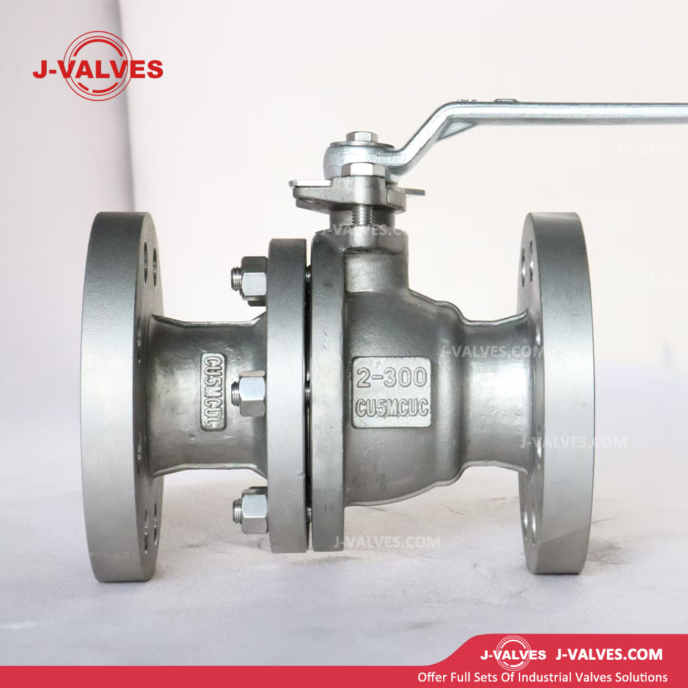 J-Valves Made in China Durable Inconel 825 Floating Flanged Manual Ball Valve for Industrial Use