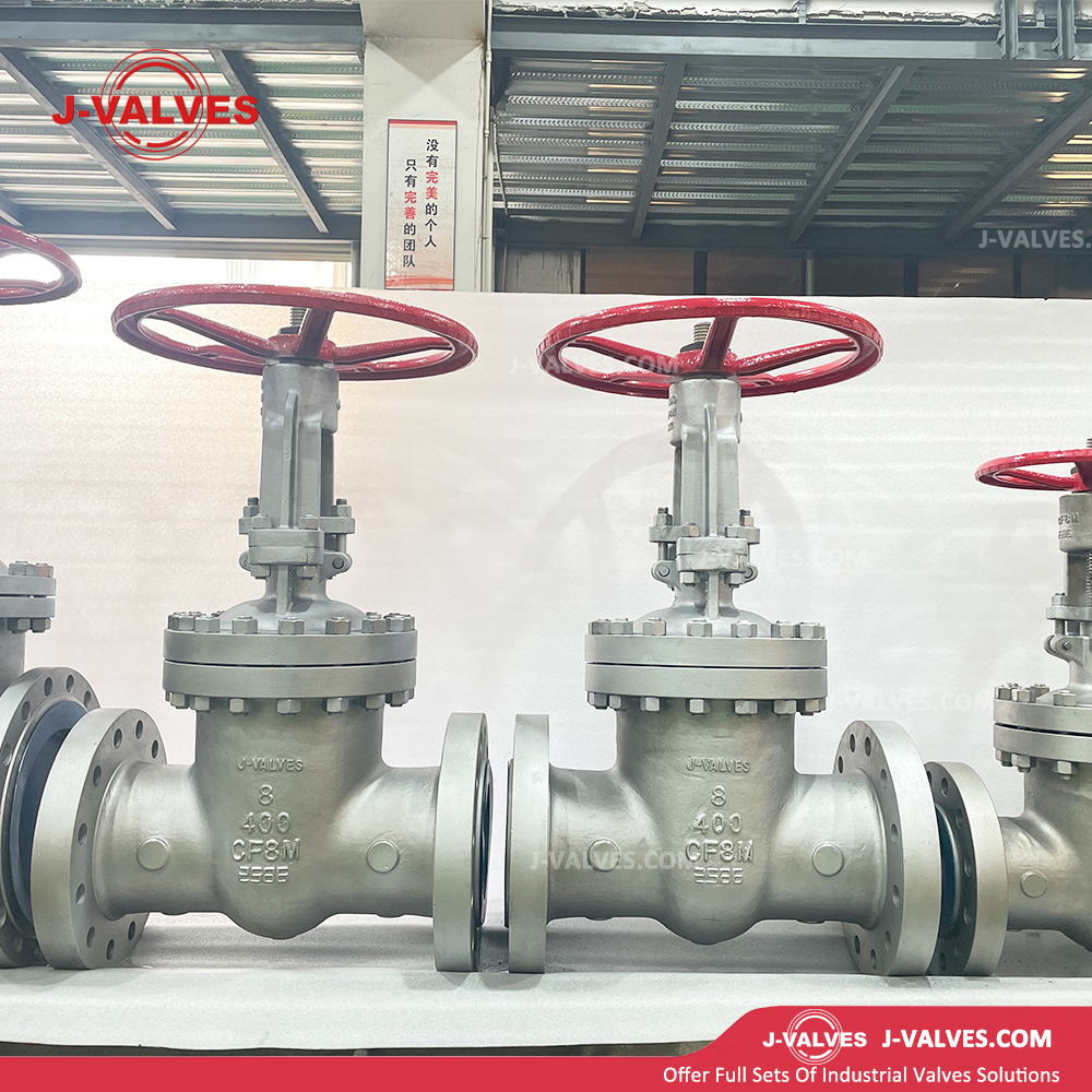 J-Valves Made in China Stainless Steel CF8m 400lb 8 Inch RF Flanged Ends Gate Valve